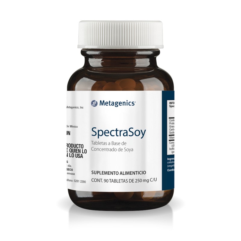 SpectraSoy, frasco con 90 tabletas